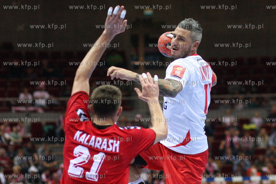 Ergo Arena. Turniej towarzyski w piłce ręcznej mężczyzn....