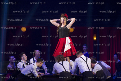 Włoska noc. Gala Sylwestrowo-noworoczna. Nz. Ewa Prus...