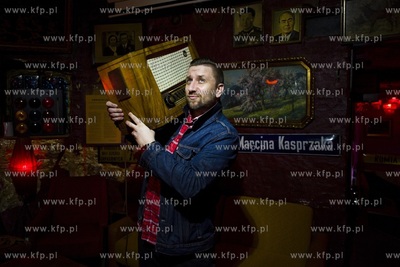 Michał Jasiewicz, naczelny radia Wihajster.
22.03.2018
fot....