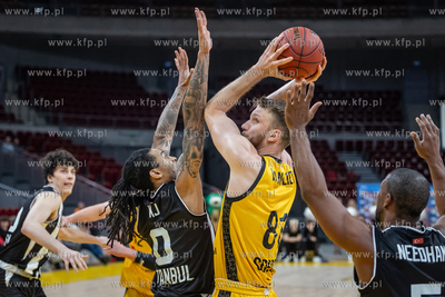 Euro Cup. Trefl Sopot - Besiktas Fibabanka Istanbul....