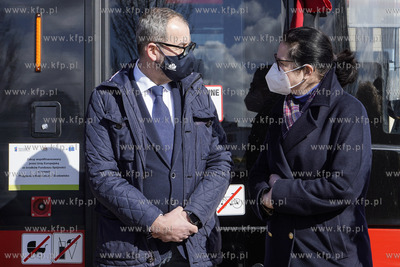 Pętla Chełm. Uroczystość nadania tramwajowi pessa...