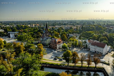 Orunia. Trakt św. Wojciecha i ul. Gościnna. W centrum...