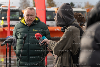 Konferencja prasowa w siedzibie spółki PreZero przy...
