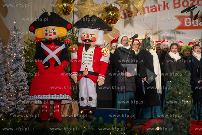 Ceremonia otwarcia Gdańskiego Jarmarku Bożonarodzeniowego....