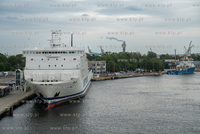 Port Gdańsk. Uruchomienie nowego połączenia promowego...