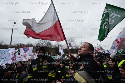 Demonstracja sluzb mundurowych z wojewodzctwa pomorskiego...