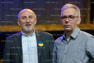 Gdynia, Teatr Myzczny. Gdyńscy aktorzy podczas nagrywania...