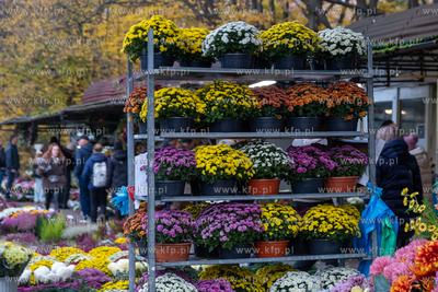 Dzień Wszystkich Świętych na Cmentarzu Srebrzysko....