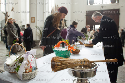 Gdansk.Swieta Wielkanocne w Bazylice Mariackiej. Wielka...