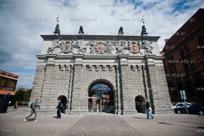 Gdansk. Dzien otwarty w Bramie Wyzynnej, podczas ktorego...