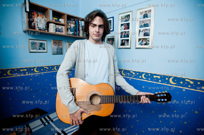 Gdansk. Przemek Szalinski, pomyslodawca akcji charytatywnej...