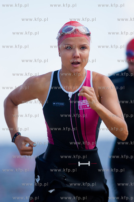 Gdansk. Brzezno. Triathlon Gdanski 2013.
Nz ambasadorka...