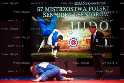 Gdansk. Hala Widowiskowo - Sportowa AWFiS. 57 Mistrzostwa...