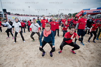 Gdansk. Plaza w Brzeznie. Gdansk Biega 2013.
03.11.2013
fot....