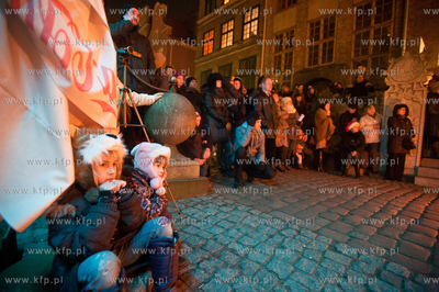 Gdansk. Swieta na Mariackiej, Mariacka na swieta, projekt...