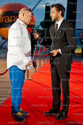 Sopot. Molo. Gala otwarcia festiwalu Orange Kino Letnie...