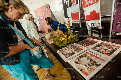 Gdansk. Swieto Historycznej sali BHP, znajdujacej sie...