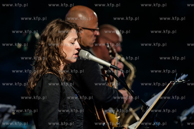 Gdansk. Teatr Lesny. Gdanskie Noce Jazzowe. Ola Tomaszewska...