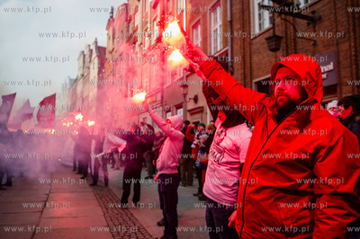 Gdansk. Narodowy Dzien Pamieci Zolnierzy Wykletych....