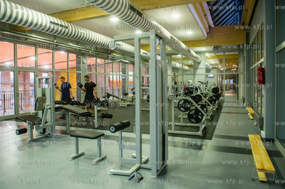 Gdynia. Oksywie. Nowo otwarte Akademickie Centrum Sportowe...