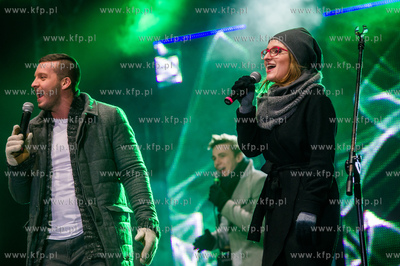 Gdansk. 24 Final Wielkiej Orkiestry Swiatecznej Pomocy.
Nz...