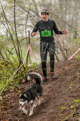 Przywidz. Puchar Polski w Wyscigach Psich Zaprzegow.
Nz...