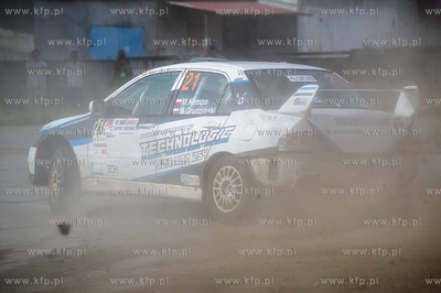 Gdansk. 12 Rajd Gdansk Castrol Inter Cars 2016, bedacy...