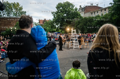 Gdansk. Boisko przy ul. Dolna Brama. XX Miedzynarodowy...