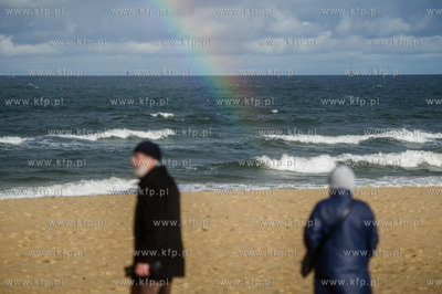 Gdańsk. Brzeźno. Jesienna tęcza na Zatoką.
30.10.2016
fot....