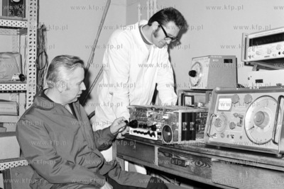 Adam Dering i Jerzy Smigielski, inzynierowie Radmoru,...