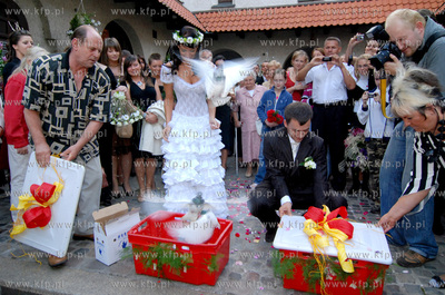 Straszyn. Slub znanej tancerki z Tanca z Gwiazdami,...