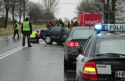 Tragiczny wypadek w miejscowosci Nowa Dabrowa w gminie...