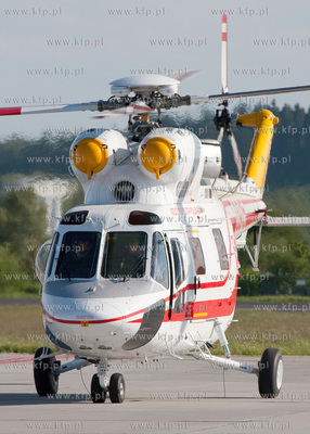 Gdansk, Rebiechowo. Nz. PZL-Swidnik W-3WA Sokol, Specjalny...