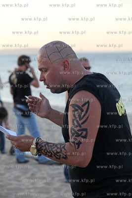 Gdansk - Brzezno. Plan zdjeciowy filmu MILION DOLAROW...