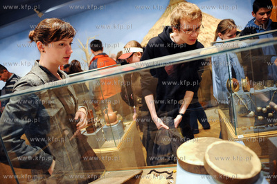Gdansk. Muzeum Archeologiczne. Noc Muzeow 2010 -  coroczna...
