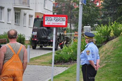 Ok. 100 osob ewakuowano w Gdyni-Obluzu na nowo budowanym...