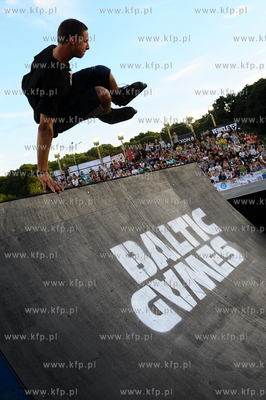 Gdansk. Plac Zebran Ludowych. Festiwal Sportow Ekstremalnych...
