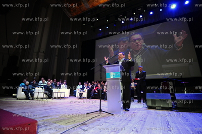 Warszawa. Sala Kongresowa. Kongres Ruchu Poparcia Janusza...