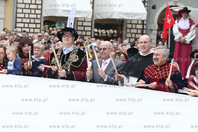 Uroczystosc otwarcia 751 Jarmarku sw. Dominika w Gdansku....