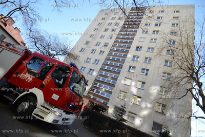Gdynia, ul. Matejki. Strazacy otrzymali falszywy alarm...