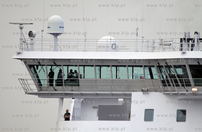 Wyjscie promu Stena Germanica z portu w Gdansku po...