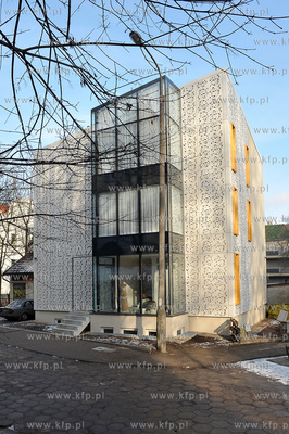 Sopot ul. Sobieskiego 21. Nowy apartamentowiec. 06.02.2015...