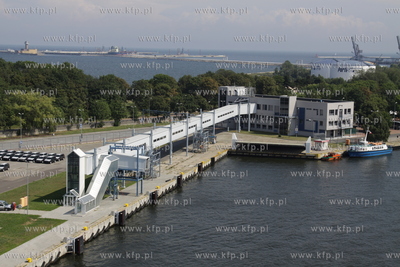Gdansk. Terminal promowy Westerplatte. 05.08.2009 fot....