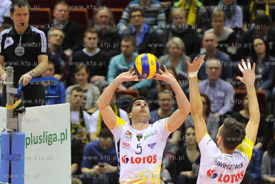 Ergo Arena Gdansk/Sopot. PlusLiga 22. kolejka. Lotos...