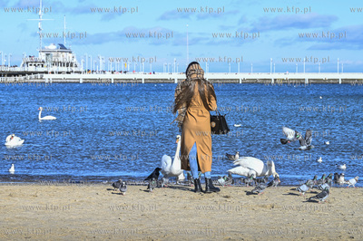 Sopot. Sloneczna niedziela i tłumy spacerowiczów...
