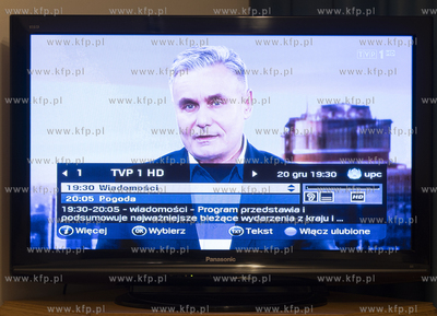 20 grudnia zamiast "Wiadomości" na ekranie o 19:30...