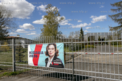 Plakat wyborczy Małgorzaty Kidawy - Błońskiej ,...