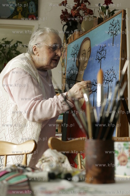 Lucyna Legut - Lucha - aktorka, malarka, pisarka. Na...