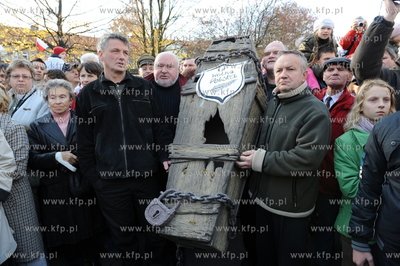 Gdansk, huczne obchody 90 rocznicy odzyskania niepodleglosci....