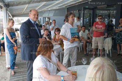 Premiera albumu Scena Letnia Nordea Foto podczas spotkania...